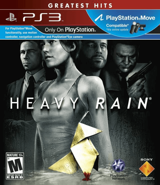 Heavy Rain Move Edition box art for Playstation 3